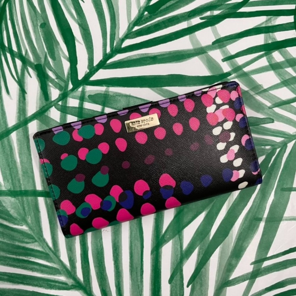 Kate Spade Neda Laurel Way Dotty Continental Wallet